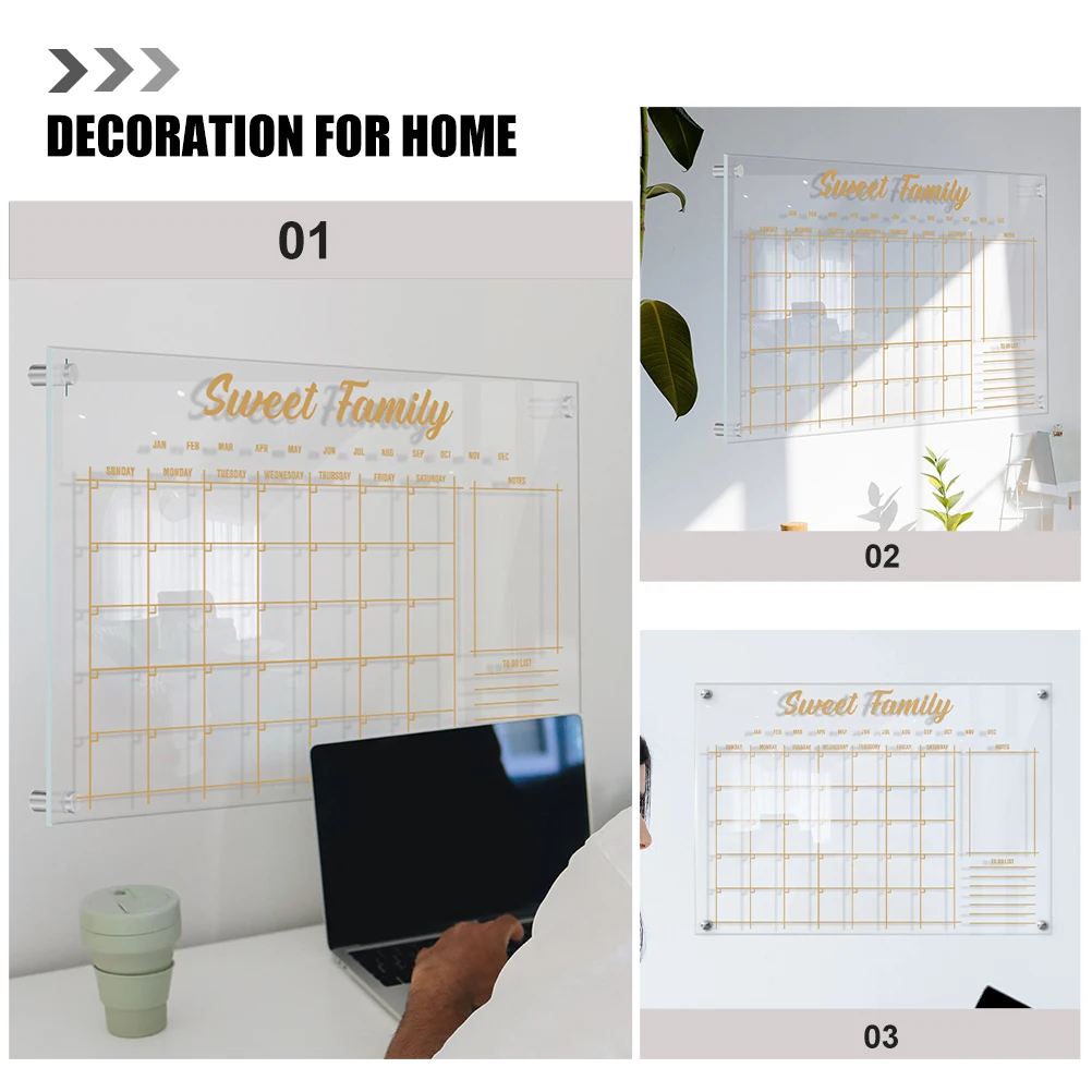

Note Board Writing Pad Message Recording Dry Erase Boards Reminder Acrylic Planning Student Memo