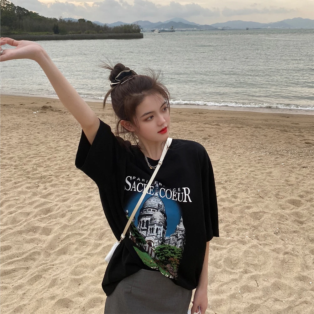 

2Pcs Hair Ties Black Beige Soft Elastic Scrunchy for Hair Styling Swimming Festival Summer Accessories for Female