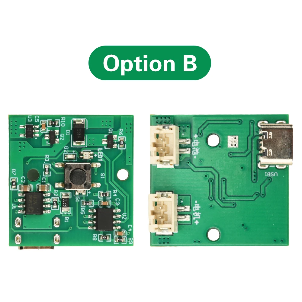 Modulo di atomizzazione per spruzzatore portatile DC 5V Scheda di controllo per spruzzatore elettrico ricaricabile compatto Interfaccia di tipo C