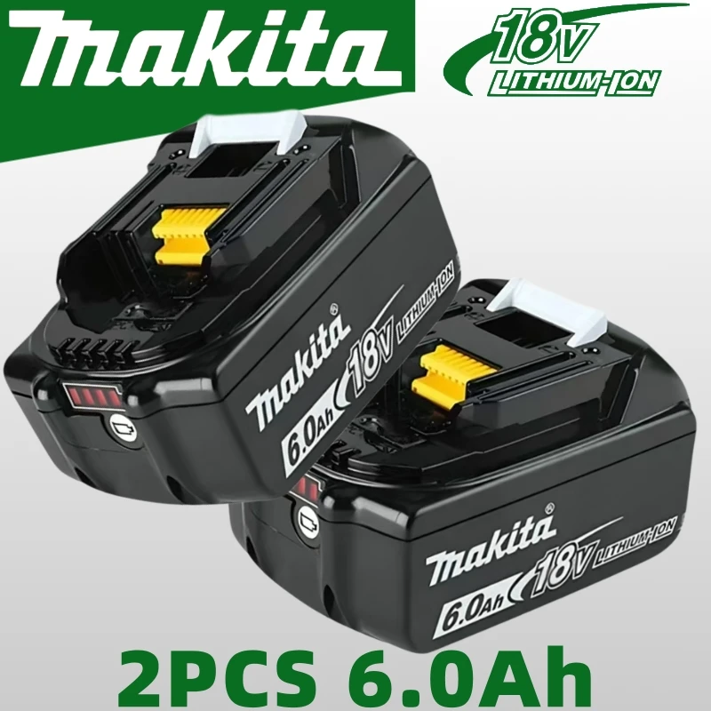 

Premium Makita 18V Battery 6Ah, Batterie Makita 18V Original, High Performance Battery for Drills, Saws, Grinders