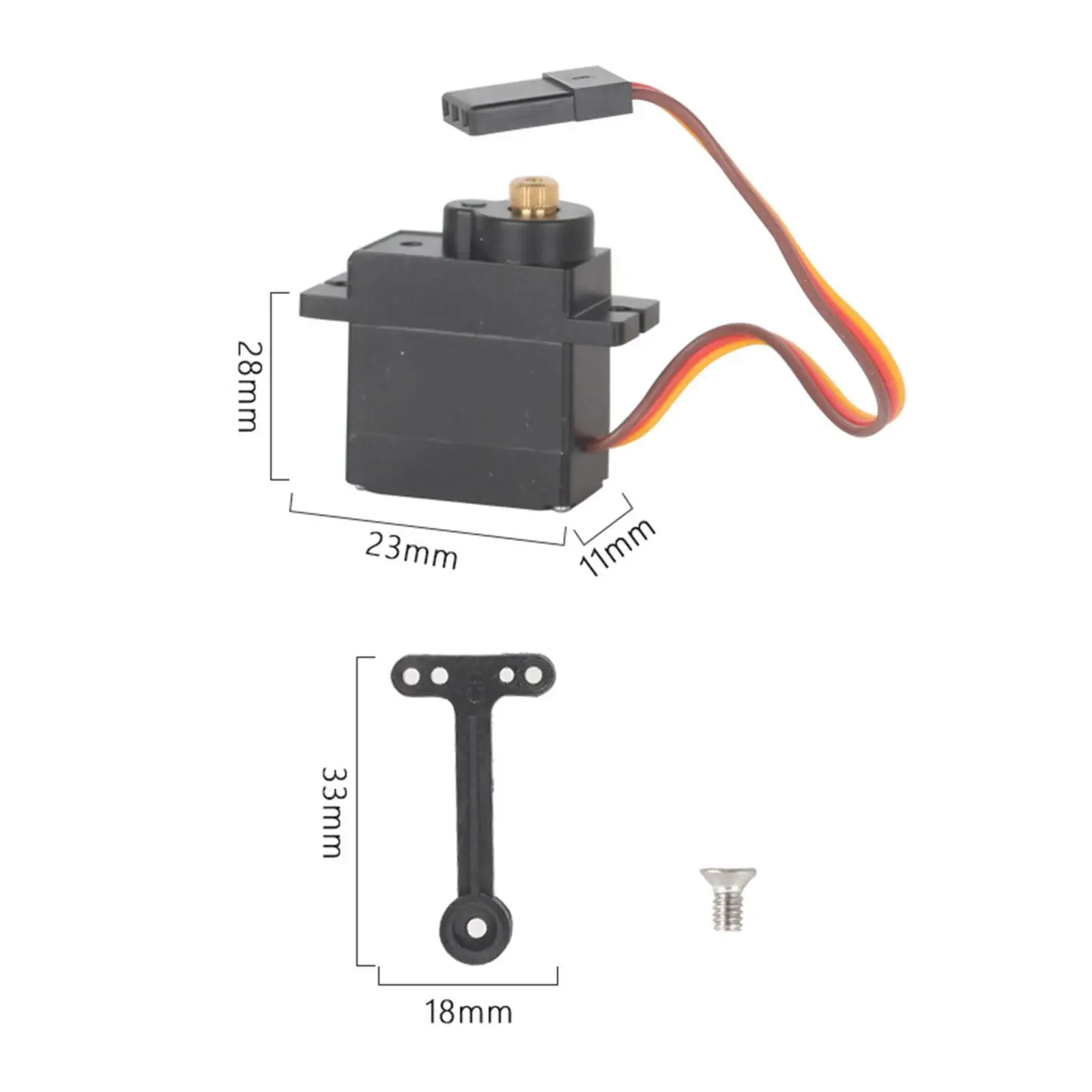 Ld wasserdichtes Full Gear Digital Servo für LA0024S Modell RC Auto