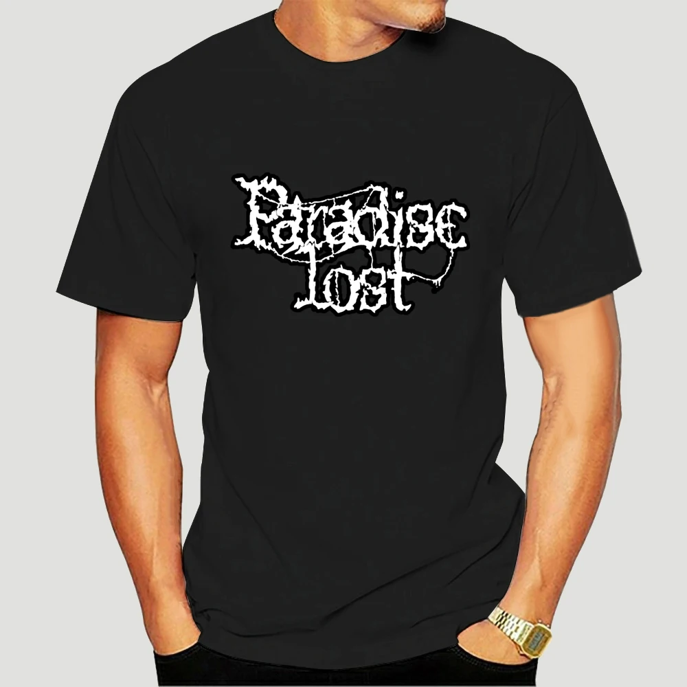 Paradise Lost Nick Holmes Band Logo black White Men's T-shirt S-2XL 3973X