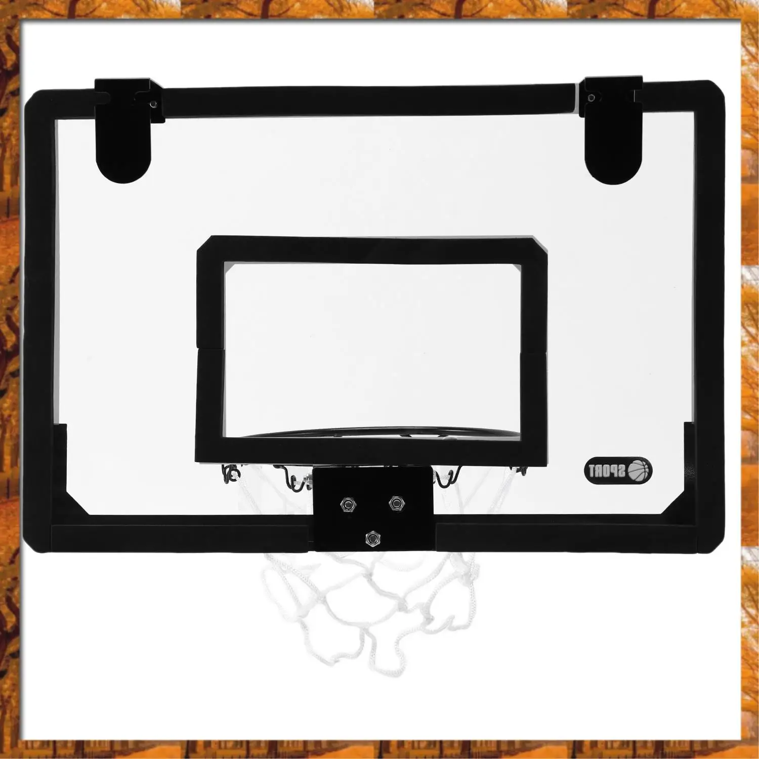

2025 Trend Mini Basketball Hoop With Ball 18 Inch X12 Inch Shatterproof Backboard