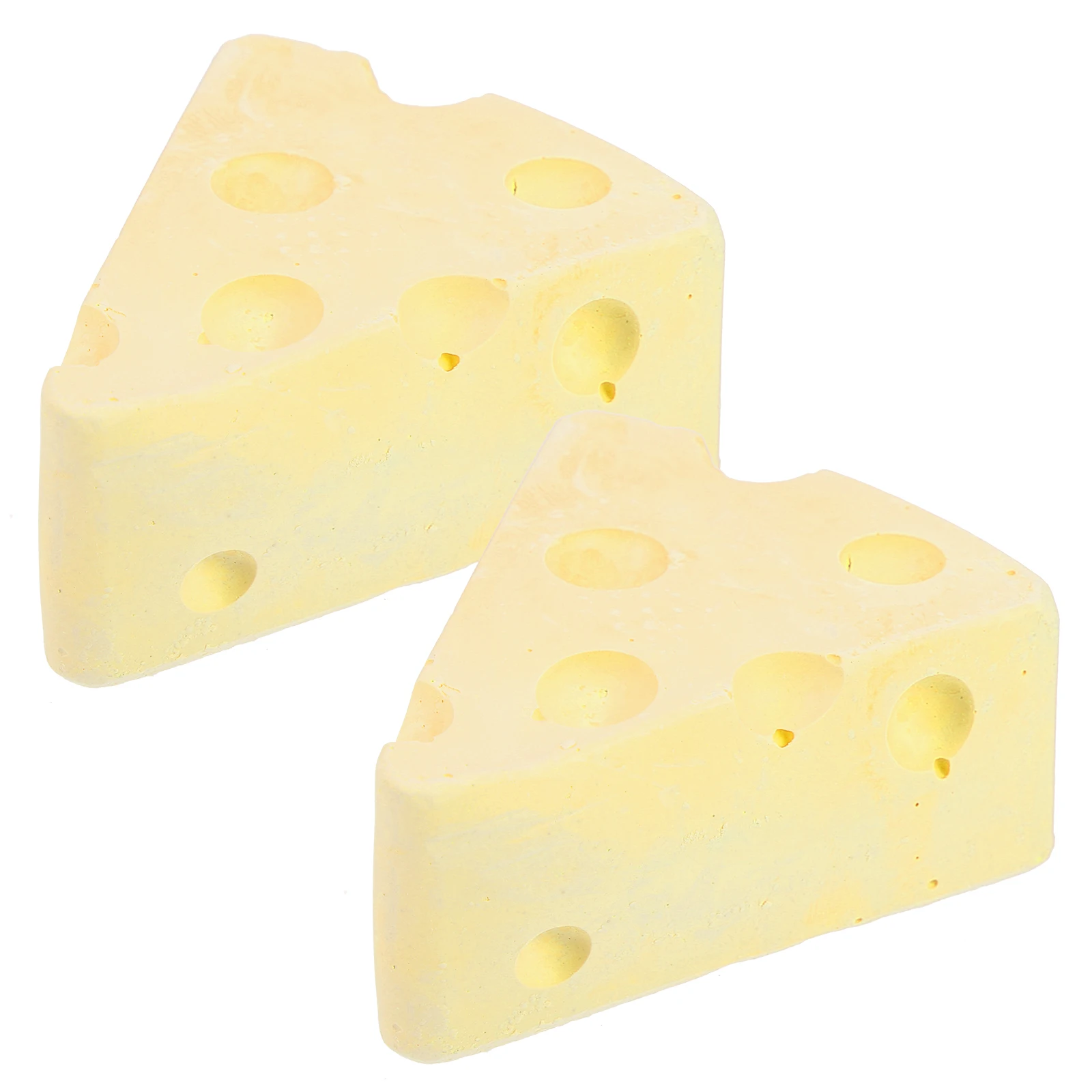 

Cheese Hamster Chewing Toy Teething Guinea Pig Molar Blocks Bunny Stones Pet Teeth Grinding Health Calcium Toys Small