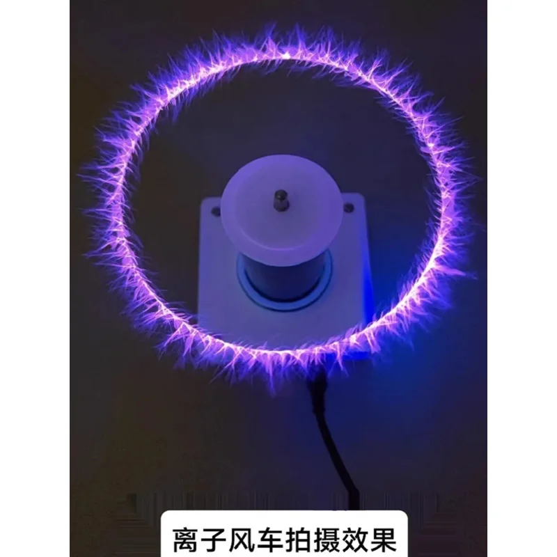Alto-falante de plasma de bobina Tesla, som Bluetooth, iluminação a vácuo, bobina de faísca de arco mágico