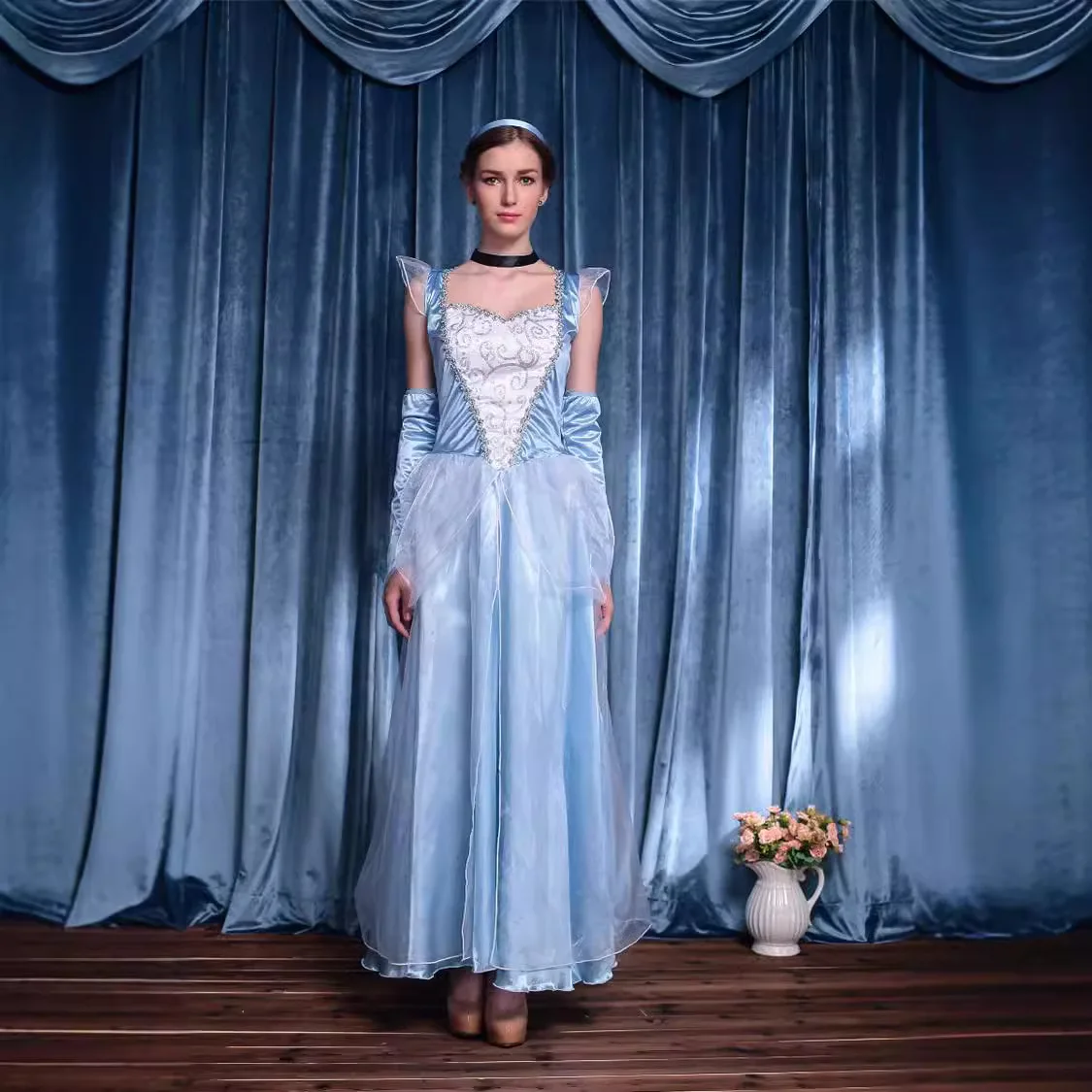 2025 nuevo disfraz de halloween, ropa de Cosplay de Anime, Hada de Elsa, ropa tradicional china para mujer, disfraz de escenario