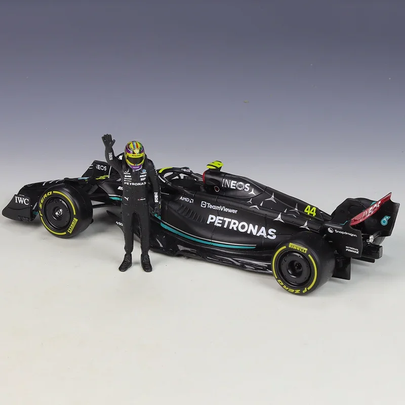 Bburago 1:24 Mercedes Benz F1 W14 E Prestatie 2023 #44 Gelegeerd Speelgoed Motorvoertuig Diecast Metalen Model Geschenken