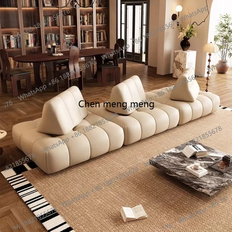 

Modern Luxury All cowhide genuine leather sofa living rooms couch Lawrence living room sofas Cube Single sofa home furniture