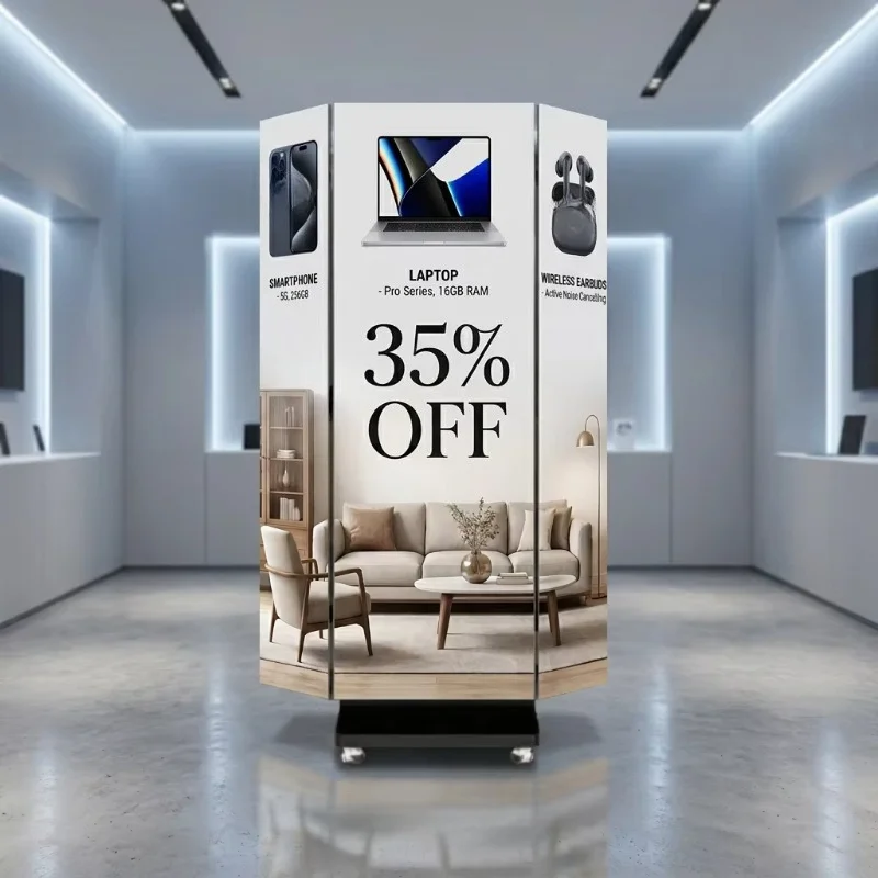 LED Digital Signage Display Full Color Advertising Screen Commercial Indoor Outdoor Business Promotion Electronic Billboard
