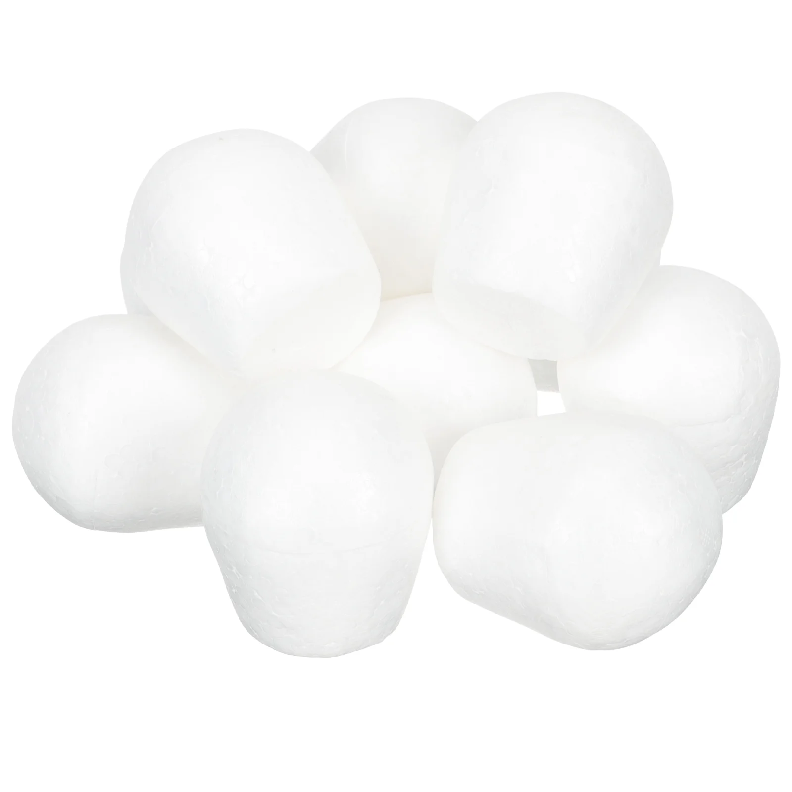 20 pçs bolo topper bolas decoração pan espuma embrião bolos pequenas espumas branco decoração modelo noiva