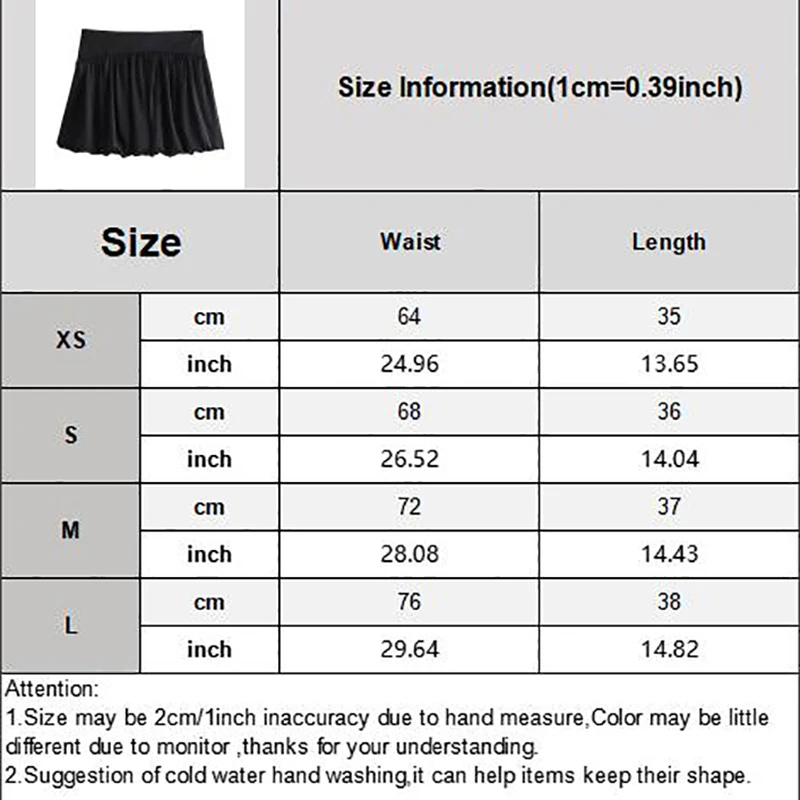 Mini gonne a lanterna estiva per le donne gonne a palla corte a vita alta Casual Babydoll gonne a pieghe a trapezio pantaloncini da donna Skorts