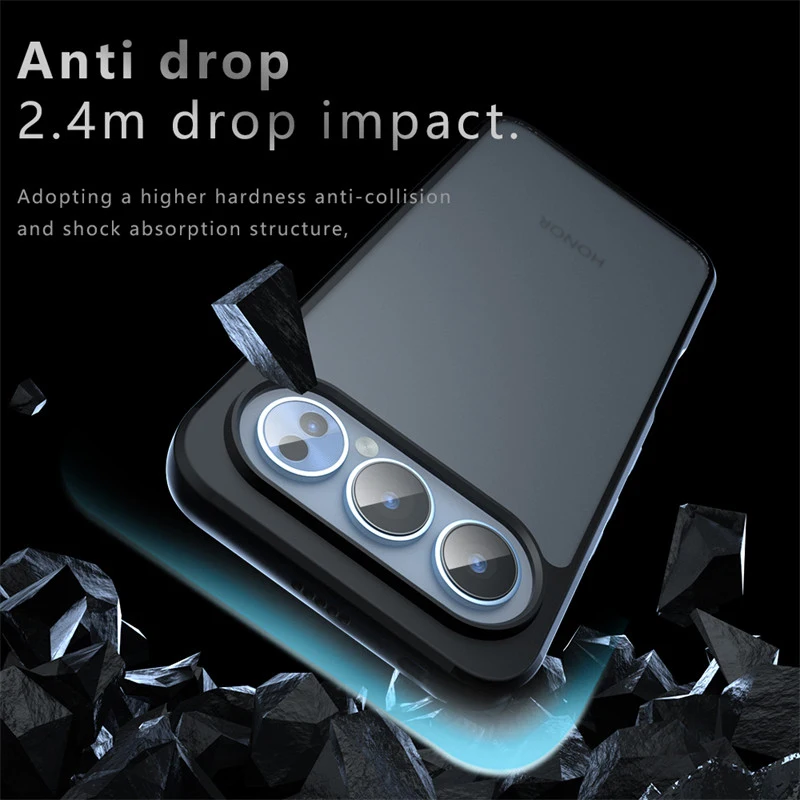 حافظة لهاتف Honor 500 Pro حافظة Honor 500 الصين إطار من البولي يوريثان الناعم PC حافظة لهاتف Honor 500 Pro Funda