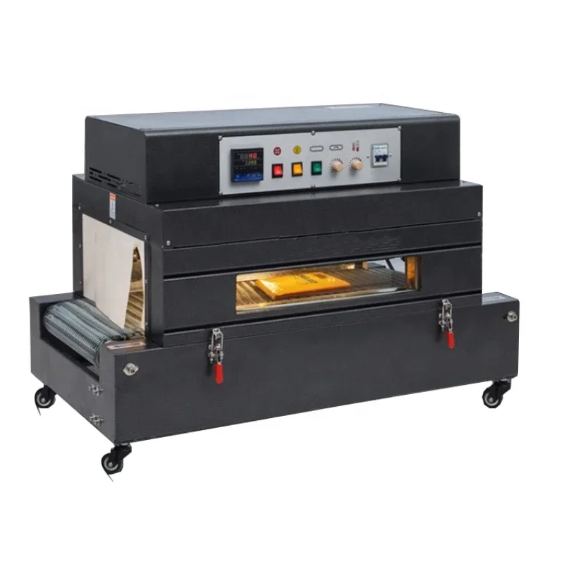 

20190515 High Speed Desktop Shrink Wrap Packaging Table Top Plastic Film Shrink Wrapping Machine For Pof Pvc