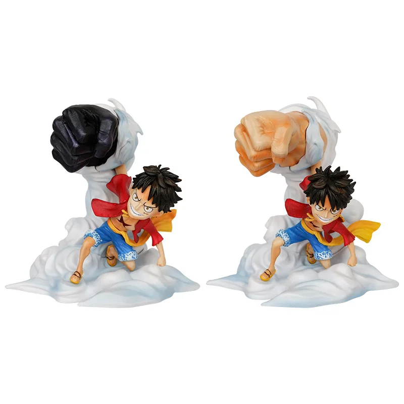 10CM Anime One Piece Luffy Gear 3 Figurine PVC Action Figure Children Toy Japan Manga Kids Cartoon Gift