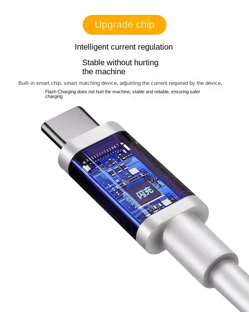 Caricatore SuperVooc 33W E Cavo USB-C 1m Per OPPO, OnePlus, Realme, Ricarica Rapida 33W Dart Charge E Warp Charge, Compatibile Con Pad Neo, Reno8, Nord, Narzo E Molti Altri