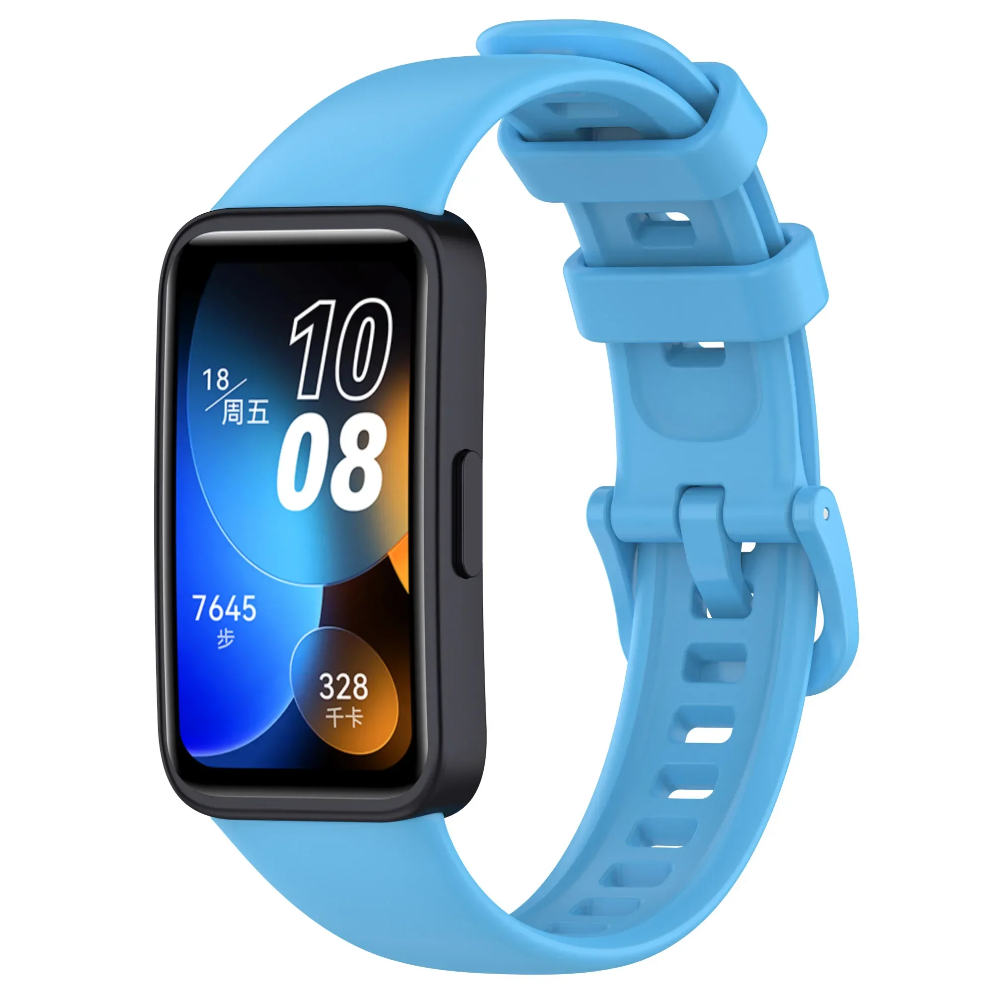 Siliconen Band voor Huawei Band 10/9/8 Sport Zacht Ademend Horlogeband Armband Correa voor Huawei Band 10 9 8 Correa Accessoires