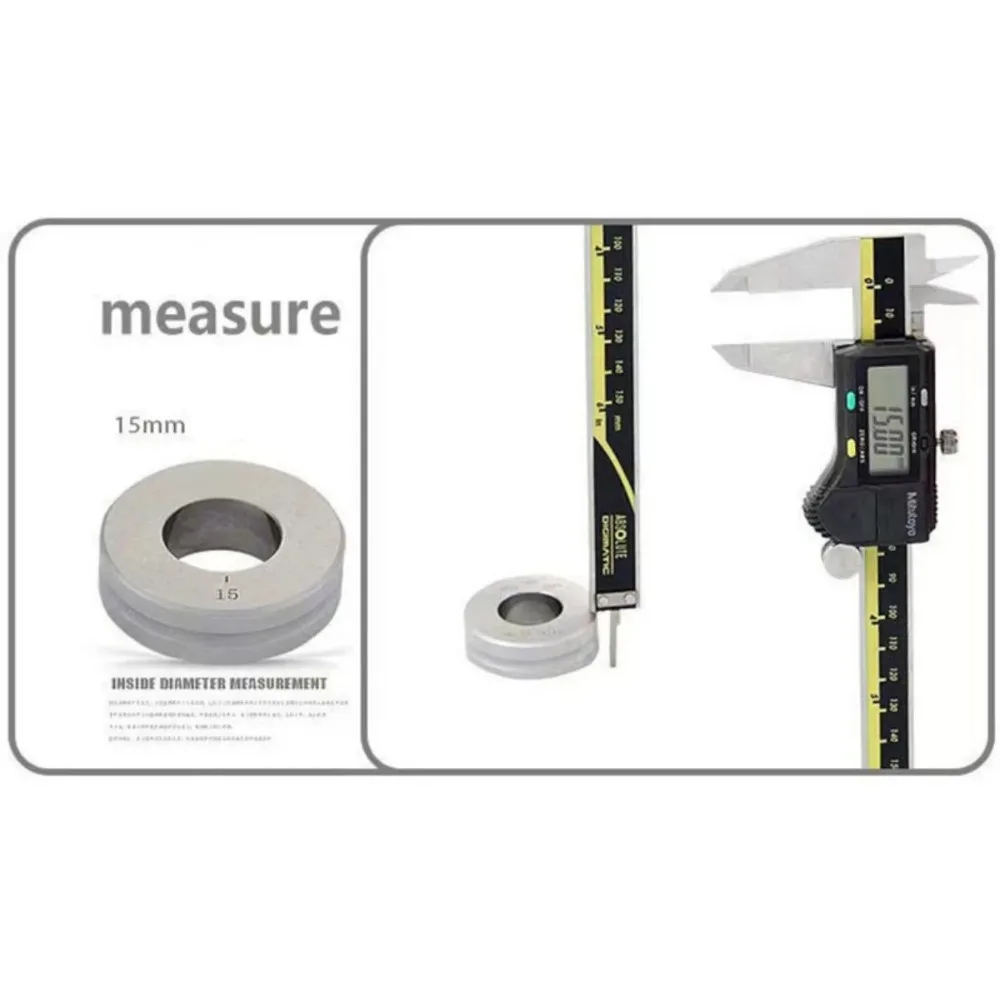 ميتوتويو 500-196-30 LCD الرقمية الورنية الفرجار 0-150 مللي متر الإلكترونية الفولاذ المقاوم للصدأ أداة قياس 6 بوصة #5