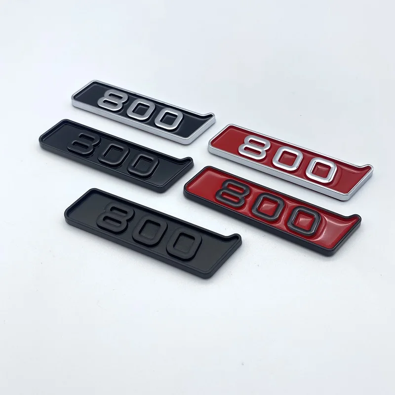Car 3D ABS Decal 700 800 900 Sticker For Mercedes Benz BRABUS G Class W463 W205 G63 G65 G700 G800 G900 Car Badge Emblem Stickers