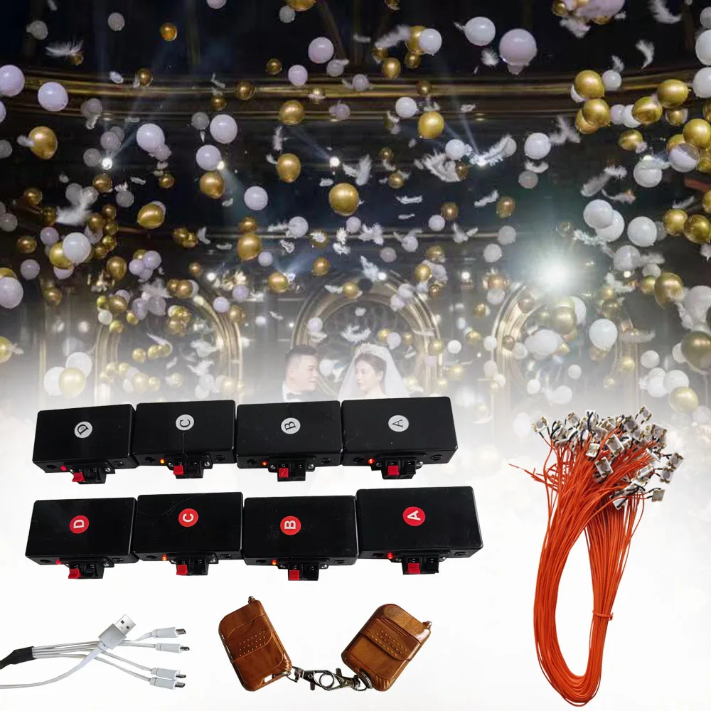 

Remote Control Exploding Balloons Kit Remote control balloon Blaster Machine With Ci9 For Bride Wedding Decorations