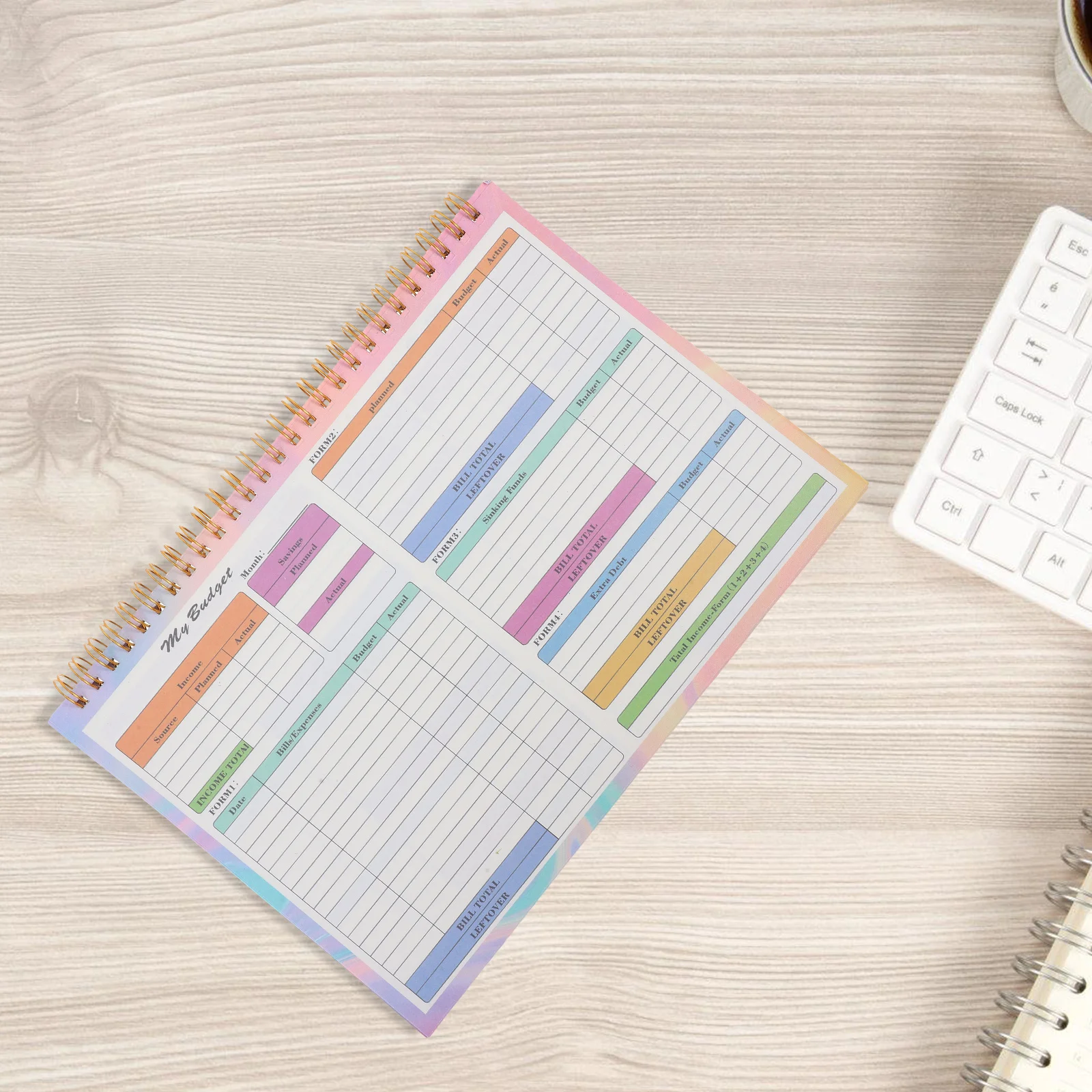 B5 Expense Record Book Daily Weekly Undated Planner Budget Tracker Spending Tracker Home Finance