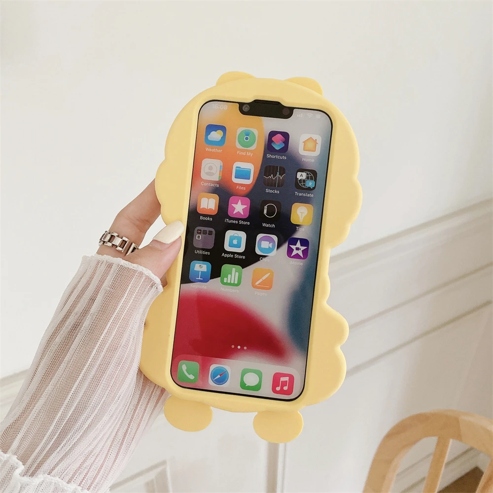 Candy Princess Silicone Phone Case For iPhone 16 15 14 11 12 13 Pro Max Soft Back Cover Shockproof Shell for iphone 16pro 15pro