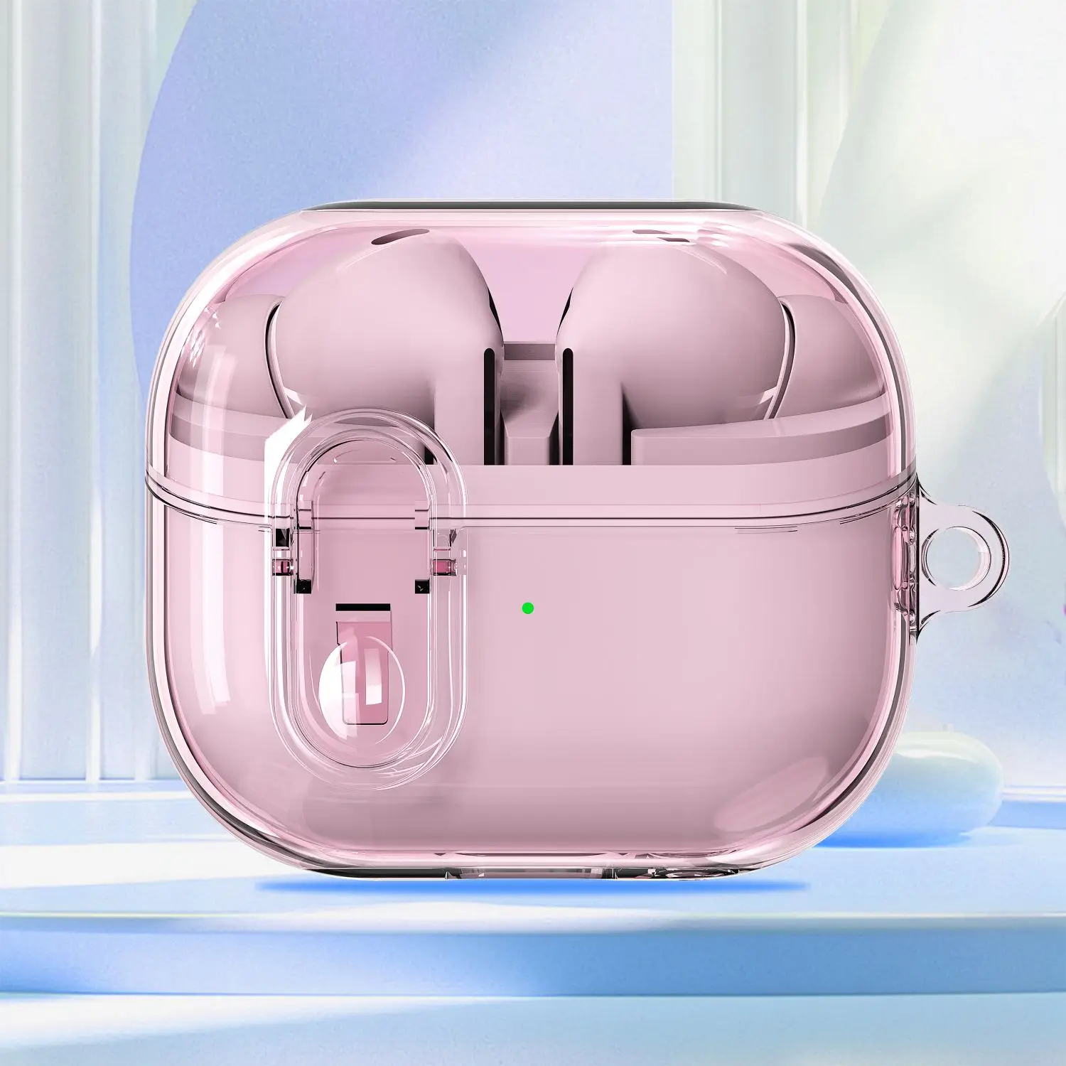 เคสใส Samsung Buds 3 Pro ปี 2024 พร้อมตัวล็อคแบบปลอดภัย สำหรับ Samsung Galaxy Buds3 FE Buzz 3 Pro พร้อมสายคล้อง