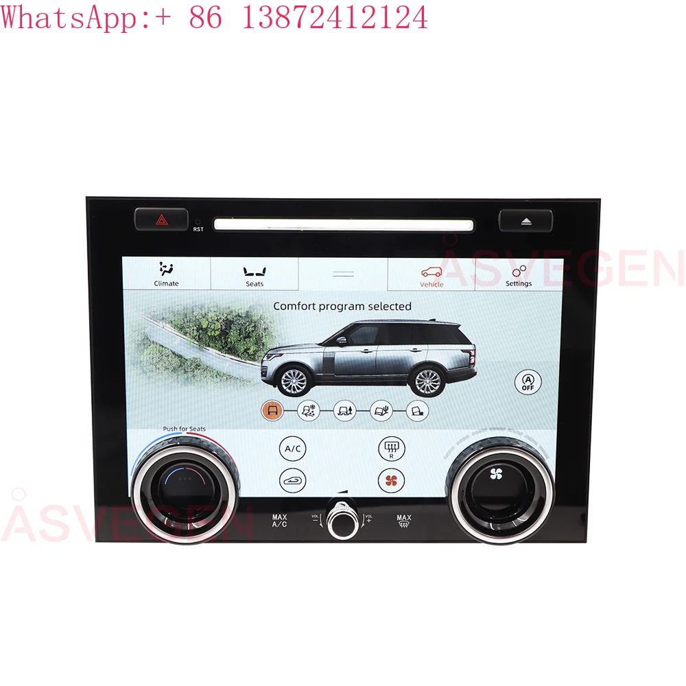 

10" LCD Car AC Control Panel for Land Rover Range Rover Vogue L405 2013-2016 Air Conditioning Screen A/C Climate Switch