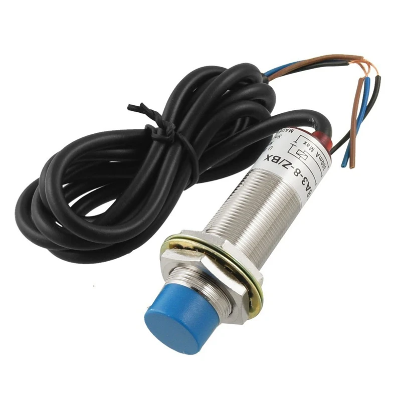 الترويج! 6X LJ18A3 - 8-Z / BX DC6-36V 8 مم أنبوبي حثي مستشعر القرب كاشف التبديل NPN