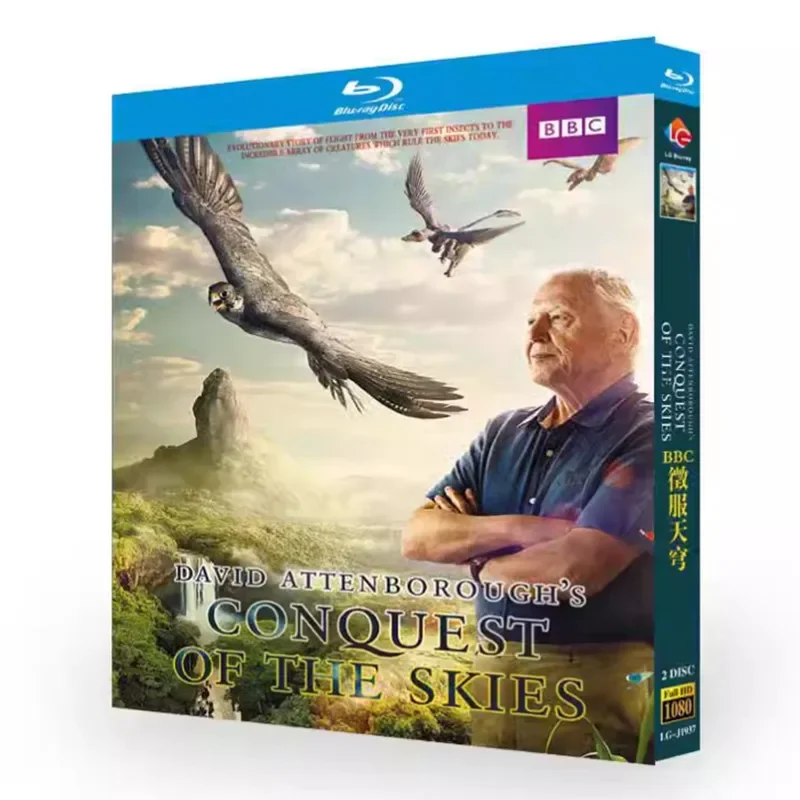 David Attenbroughs Conquest of the Skies (2014) Blu-ray Disc DVD