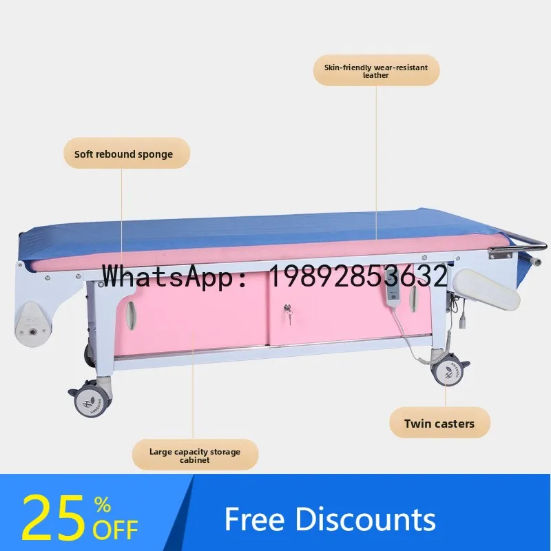 

XLL Beauty Salon Massage Bed Fully Automatic Bed Sheet Change One-Key Correction Function Thickened Sponge Therapy Bed