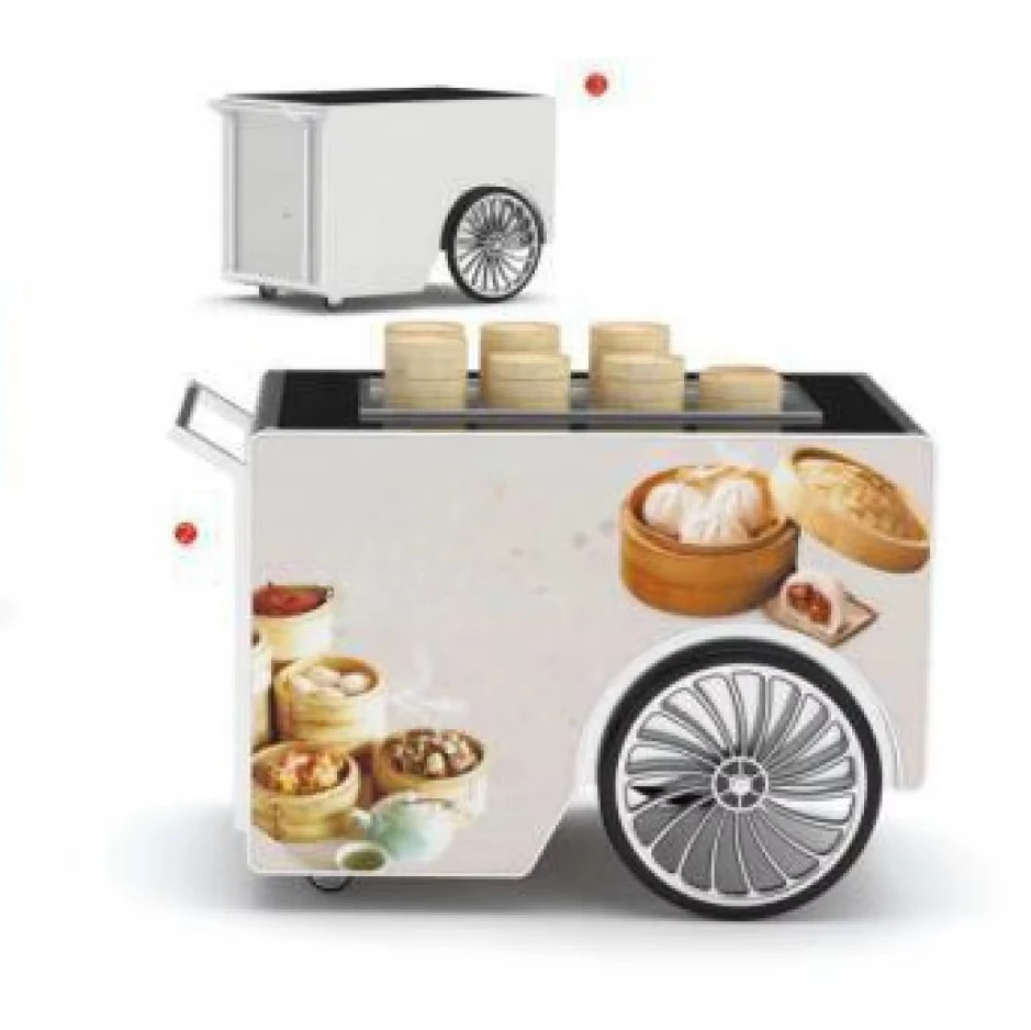 Dining Display Gourmet Cart Ice Cream Cart Restaurant Dessert Cart