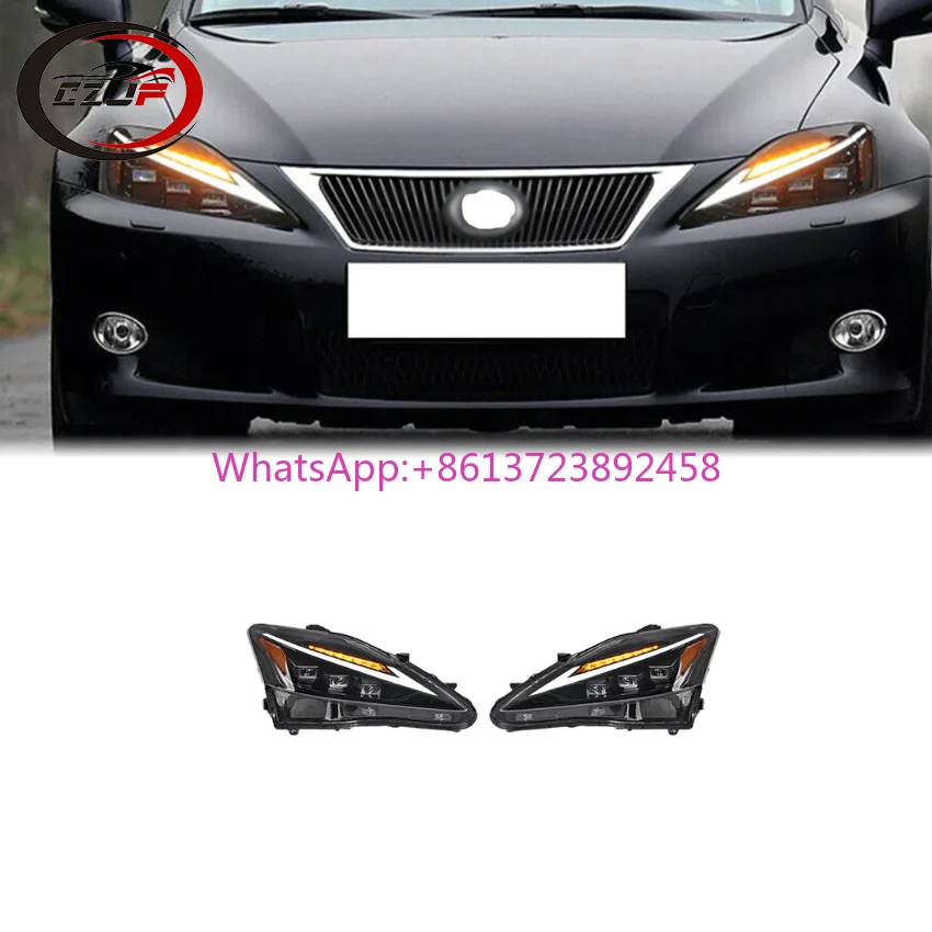 

Car Lights Projector Lens Dynamic Signal LED Headlights Drl Automotive Accessory Headlight for Lexus IS250 2006 2012