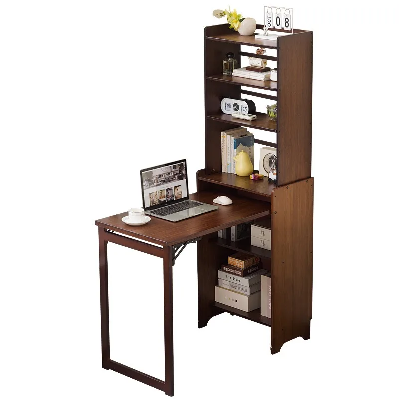 Foldable table, desk, living room study table, writing primary school students' home bedroom bedside computer table