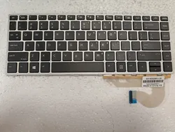 New FOR HP Elitebook 745 G5 840 G5 846 G5 840 G6 ZBook 14u G5 14u G6 Keyboard US No Backlit silver frame