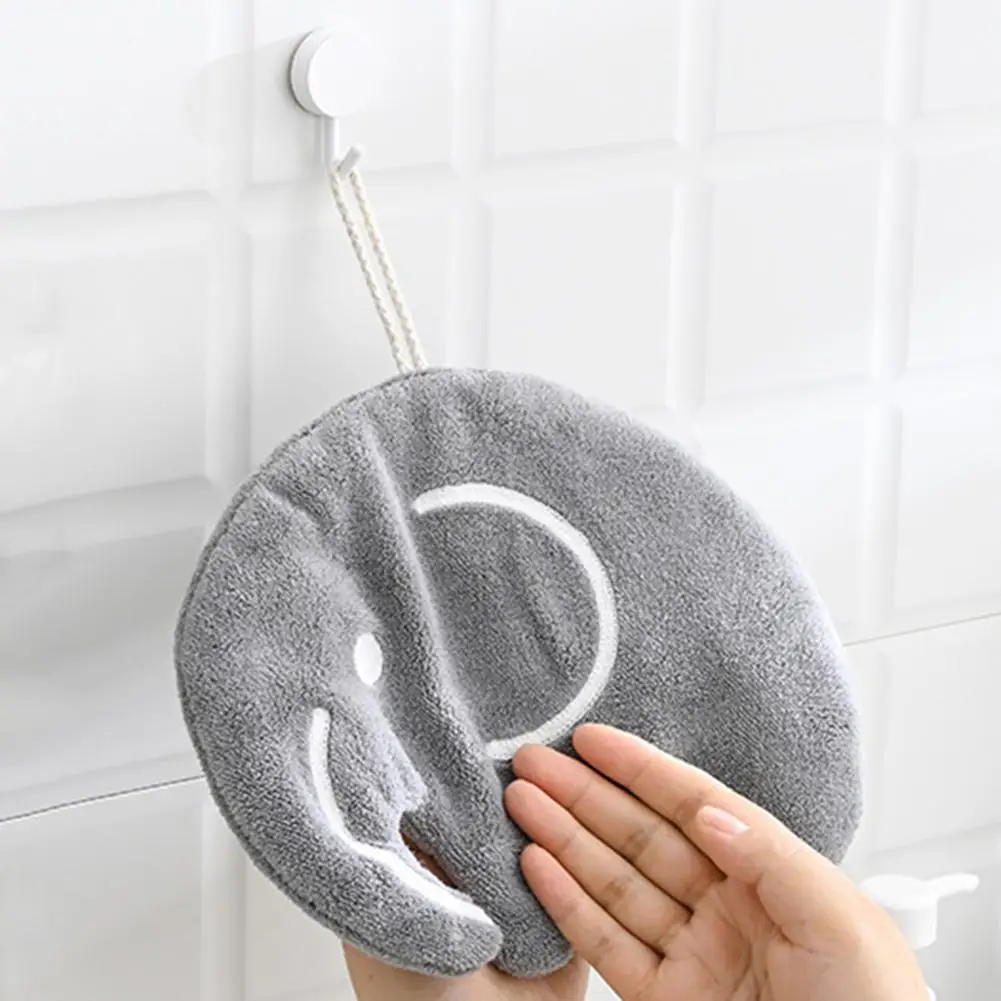Cartoon Hand Towel Quick Dry Hand Towel Super Absorbent Children's Cartoon Animal Hand Towels Quick Drying Microfiber Dishcloths