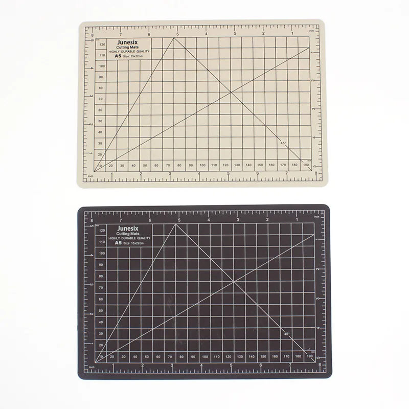 Double-Sided A5 Cutting Mat with Multi-Color Design for DIY Crafting Cutting Mat for Crafts A5 Cutting Mat