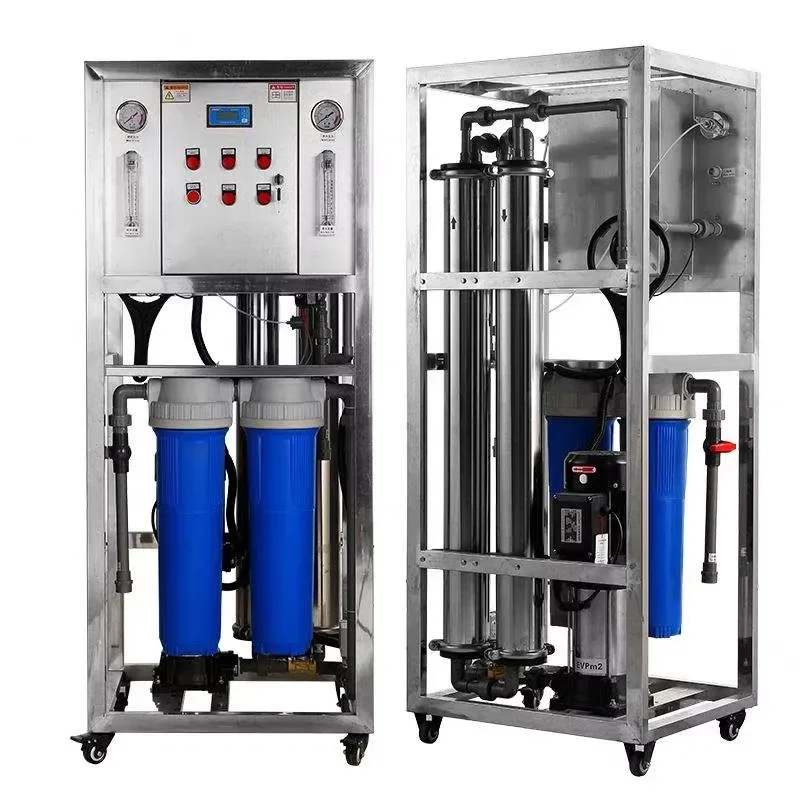 Custom OEM 250LPH Industrial RO Water Treatment System Stainless Steel High Pressure Pump Energy Saving Manufacturer Price