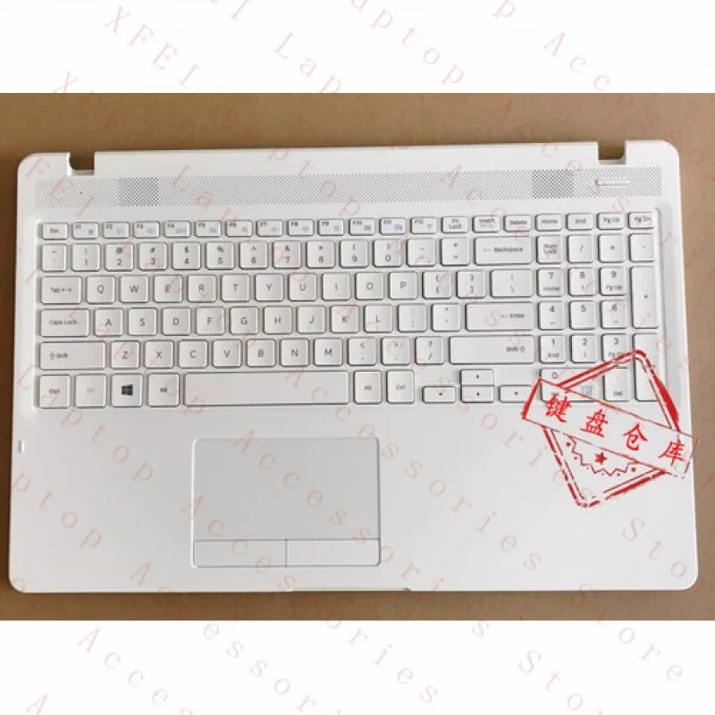 

F Palmrest US Keyboard White for Samsung 500R5H 500R5K 500R5L 550R5L