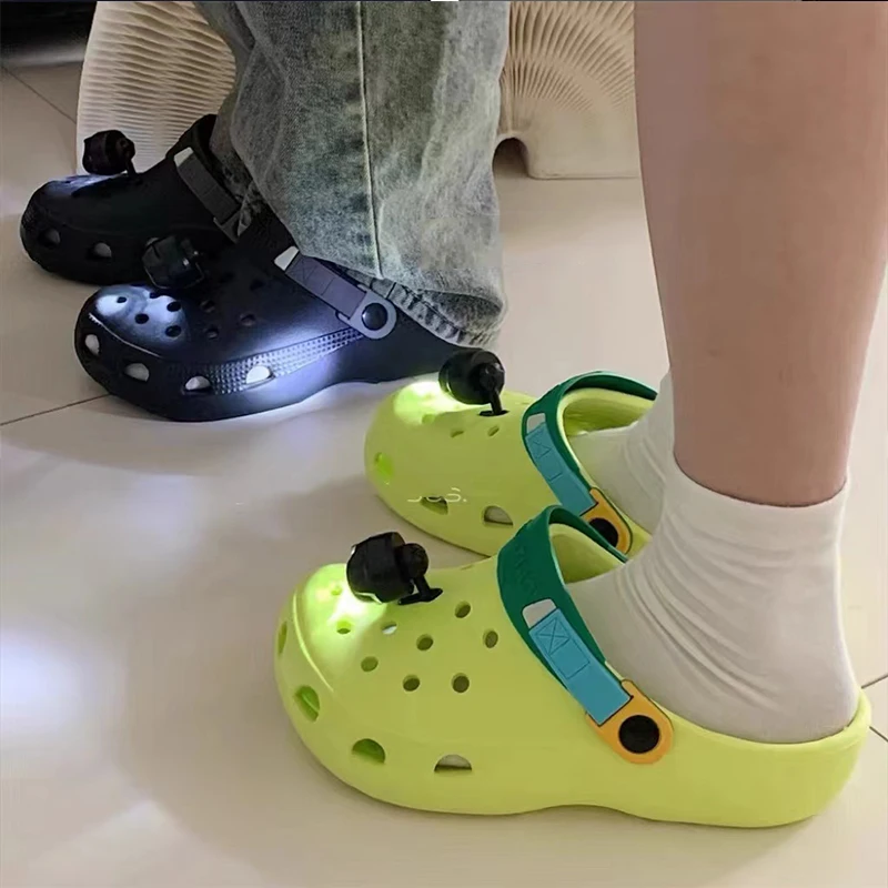 LED-Lauflicht, Outdoor-Sport-Schuhlicht, Paarloch-Schuhlicht, Hundegehen, Wandern, Camping, USB-Leuchtschuhlicht, aus