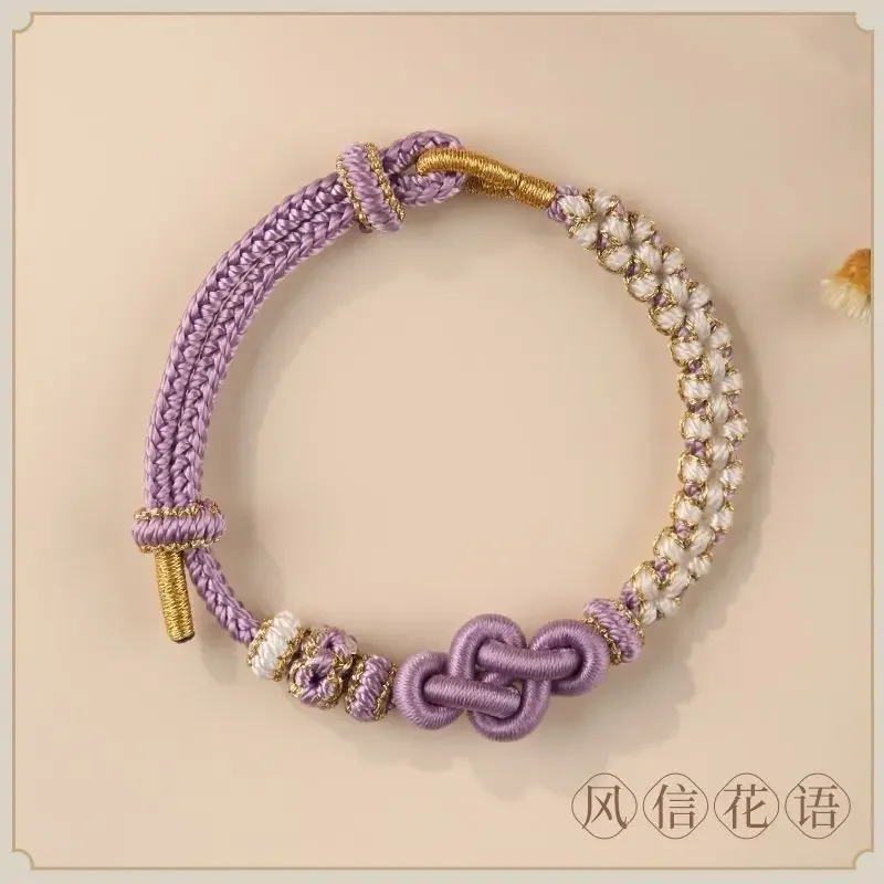 愛好家のための手織りの完成品、ルイノットの赤いロープ、幸運な誕生日、8ストランドの編組ハンドロープ、ルイセーフ、diy、2025