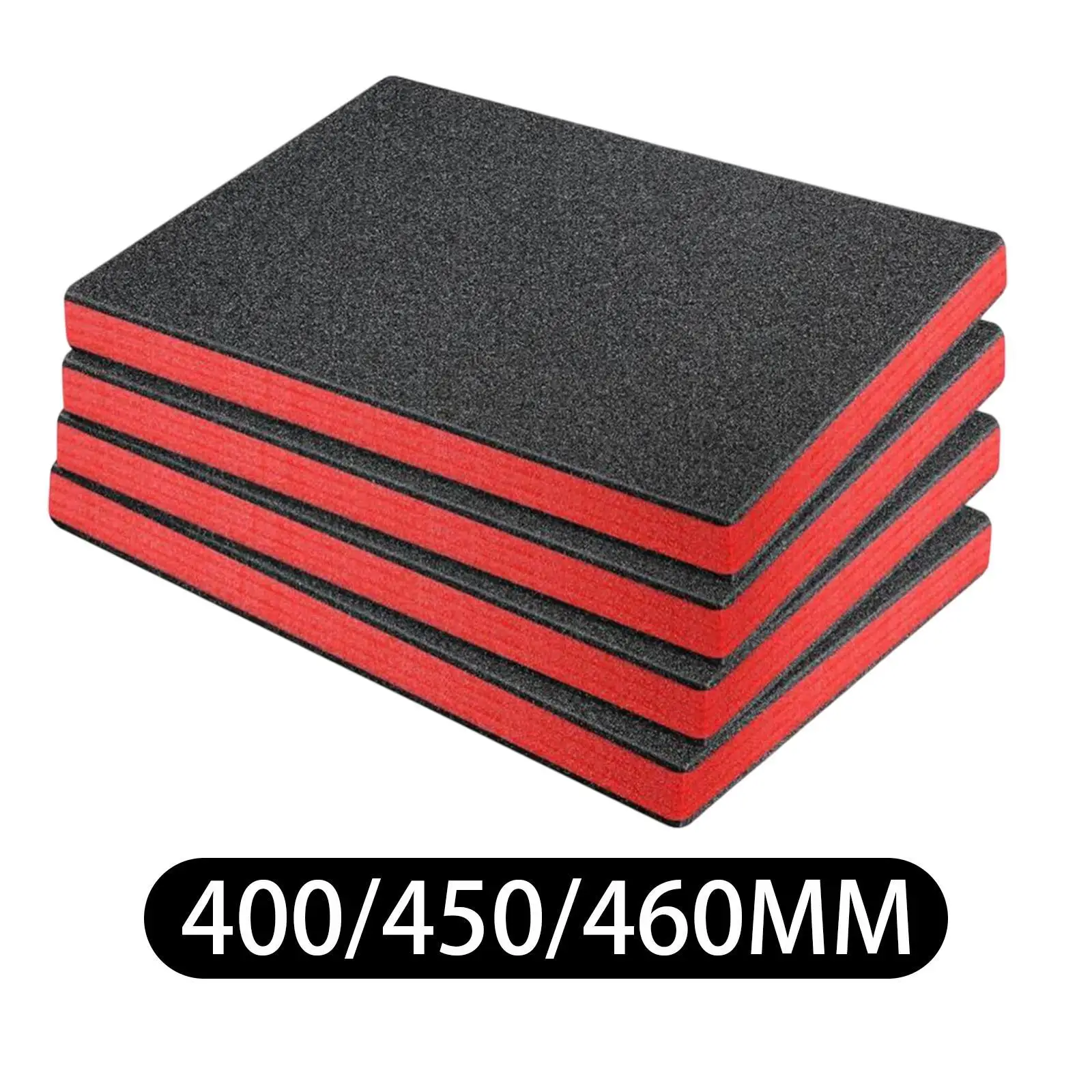 4 Pieces Foam Inserts for Cases Epe Foam Sheets Removable Non Slip Packing Foam
