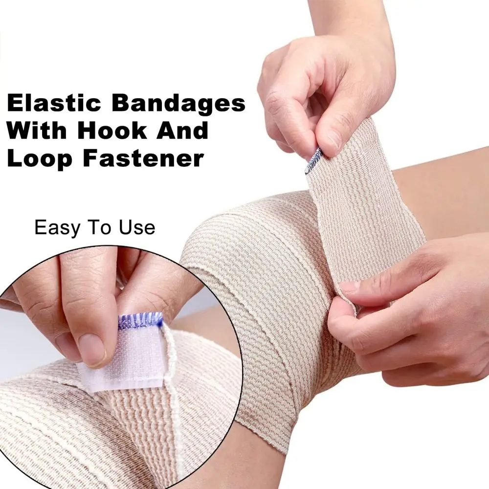 Sport Breathable Fixed Strap Professional Stretchable Aid Bandage Comfortable Self-Closure Elastic Bandage For Adults Ankle