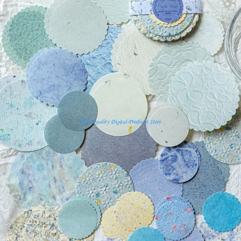 U2je discos papel embelezamento papel conjunto para cartões artesanais livros memória criação