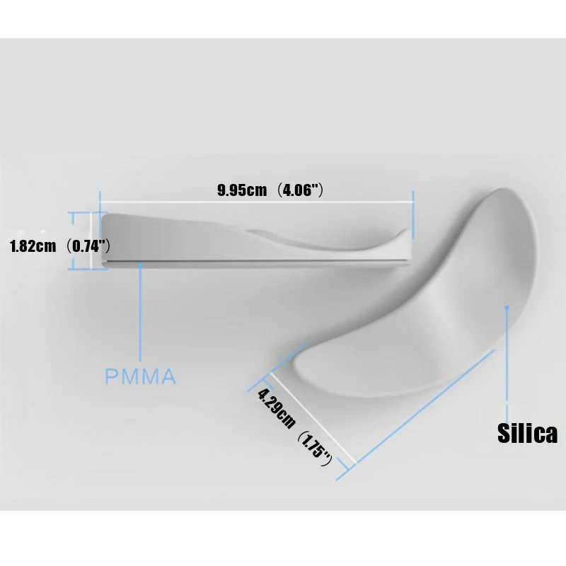 Computer Hand Rest Wrist Pad For Keyboard Mouse Arm Handy Ergonomic Support Mat