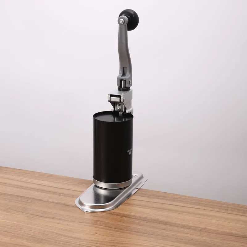 Manual Stainless Steel Can Opener Heavy Duty Desktop Tin Cutter Commercial Kitchen Tool Durable Rotary Canning Knife for Home