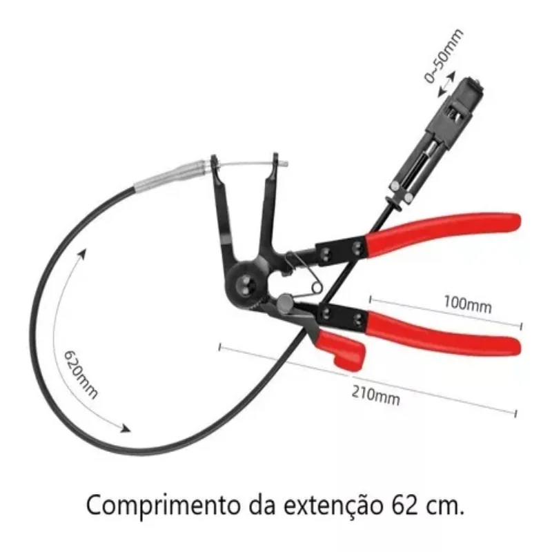 Tang fleksibel untuk klem elastis (Pendingin)