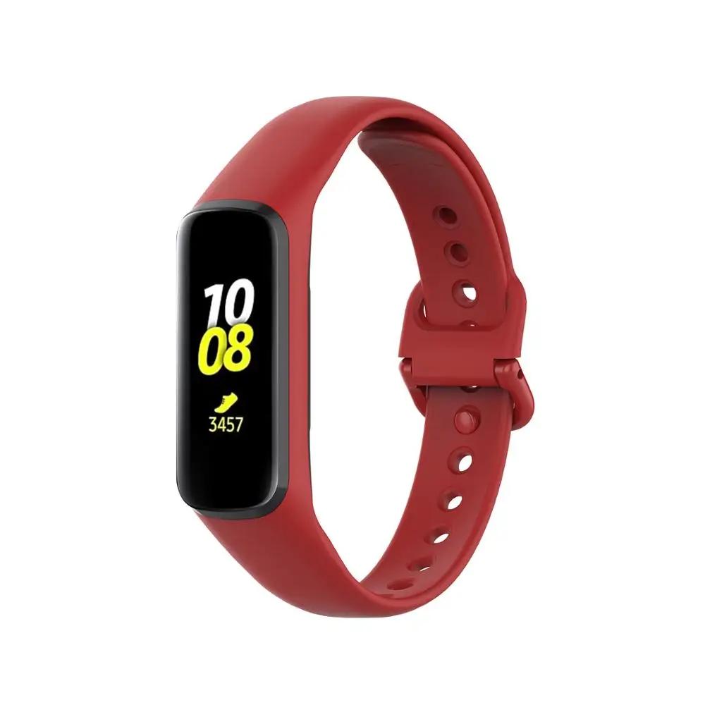 Tali jam tangan pintar silikon, untuk Samsung Galaxy Fit 2 SM-R220 gelang untuk Samsung Galaxy Fit2 Band tali Correa