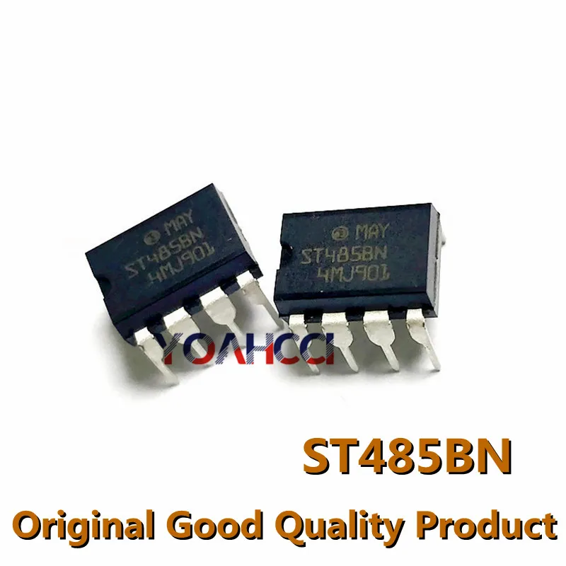 

ST485BN ST485 (10-100pieces) Free Shipping DIP8 Low power RS-485/RS-422 transceiver, Original IC Chip In Stock