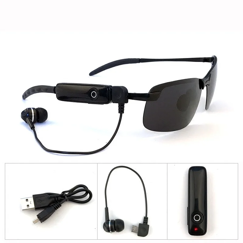 Neue intelligente Stereo-Bluetooth-Brille Retro polarisierte Sonnenbrille Musik hören Musik hören Telefon Fahr brille hören