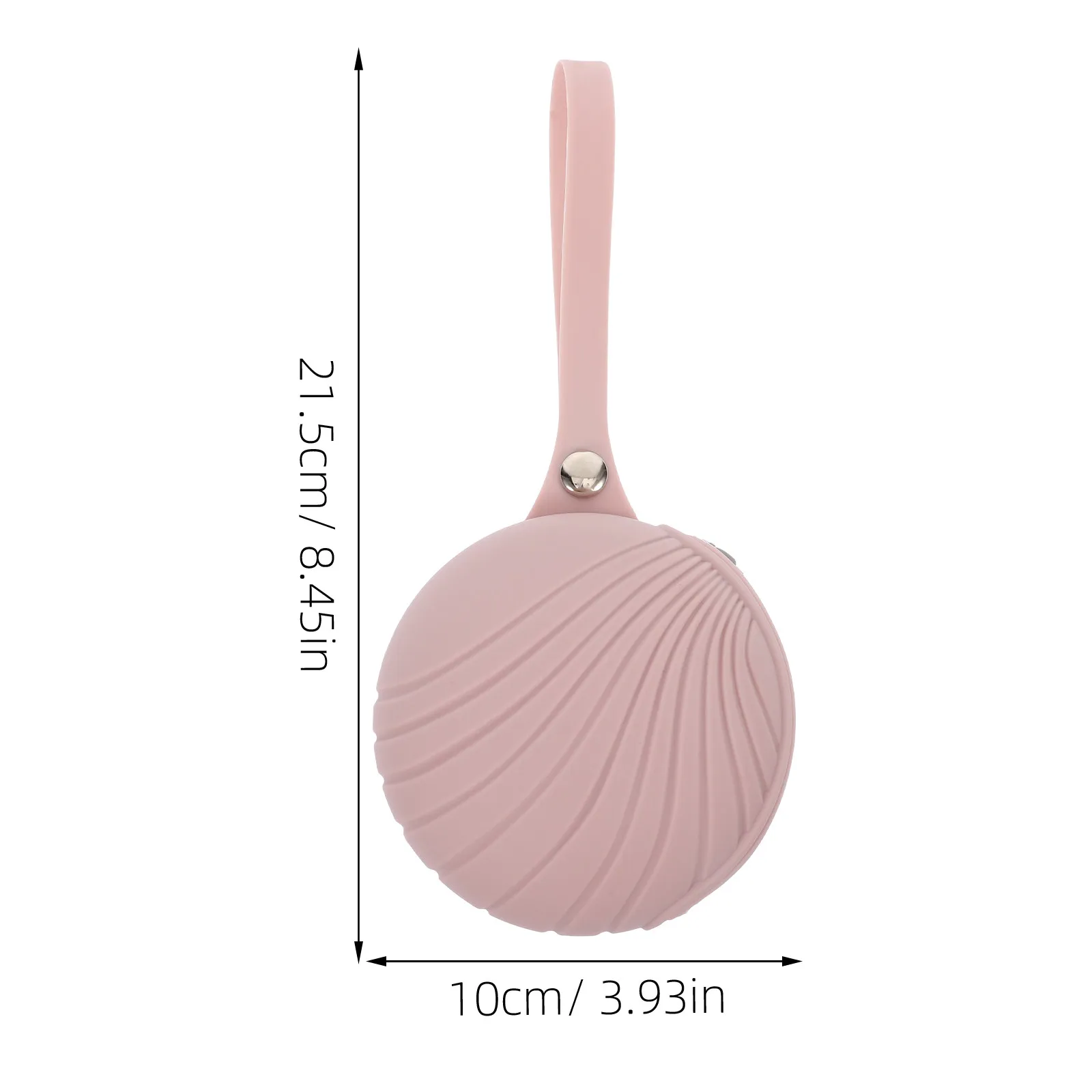Pacifier Storage Bag Reusable Silicone Pacifier Holder Lightweight Compact Design Clips to Belt Diaper Bag Stroller Cart Easy